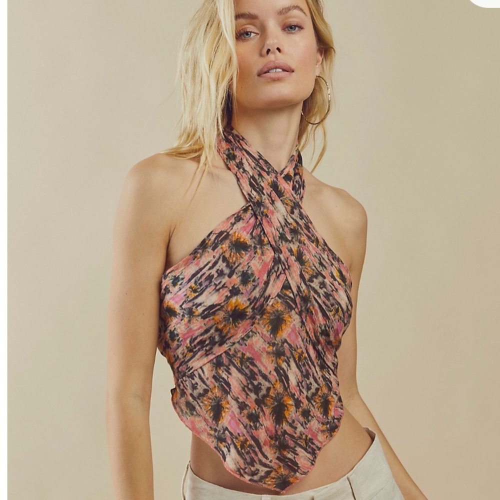 Free People Bandana Top